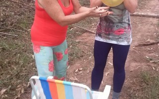 Ampliar a imagem - Grupo Schuch realiza seu primeiro treinamento ao ar livre